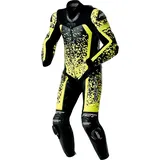 RST Pro Series D3O Airbag Lederkombi - Neon Yellow - XS