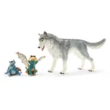 Schleich Bayala Movie Lykos Nugur & Piuh 70710