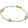 Pandora Ovale Armband mit Perle Goldfarben 564677C01-20 Größe 20 cm