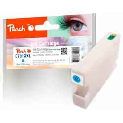 Peach E70  Druckerpatrone XL cy ersetzt Epson T7012 c, C13T70124010 für z.B. Epson WorkForce Pro WP -4015 DN, Epson WorkForce Pro WP -4095 DN
