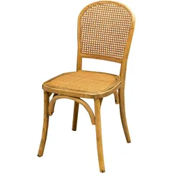 BISCOTTINI INTERNATIONAL ART TRADING BISCOTTINI Esszimmerstühle | Rattanstuhl 89X45x47 cm | Restaurantstühle | Holzstuhl | Küchenstühle | Wohnzimmersessel | Thonet Stuhl