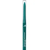 Manhattan Endless Stay Waterproof Gel Eyeliner – Grüner Gel Eyeliner mit Glitzer und herausdrehbarer Mine ohne Anspitzen – Farbe Emerald Sparkle 005 – 1 x 2,6g