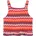 Loose Fit Trägertop Allover-Muster Koralle 104
