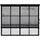 cocoon home concepts Holz-Jalousie 60 x 175 cm Schwarz