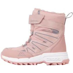 Outdoorwinterstiefel KAPPA, Gr. 38, rosa (rosé, grau), Synthetik, mehrfarbig, sportlich, Schuhe, mit reflektierenden Details