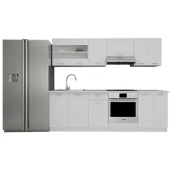 VCM Küchenzeile »Esilo«, ohne E-Geräte, Gesamtbreite: 240 cm - weiss