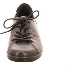 ECCO Soft 2.0 Sneaker, Black with Black Sole, 42