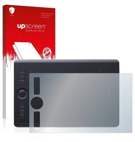 upscreen® Scratch Shield Clear Premium Displayschutzfolie für Wacom Intuos Pro M (2017)