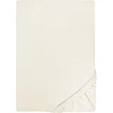 Castell Spannbettlaken Jersey 180 x 200 - 200 x 200 cm natur