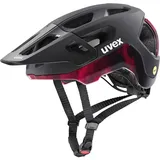 Uvex React MIPS Fahrradhelm (Größe 59-61cm, schwarz)