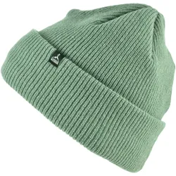 Wintermütze Hermit Rip Grob Strickmütze Unisex Beanie Mütze Merino Wolle grün No Size