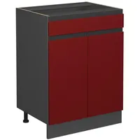 Vicco Schubladenschrank R-Line 60 x 81,6 x 46 cm Rot
