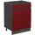 Vicco Schubladenschrank R-Line 60 x 81,6 x 46 cm Rot