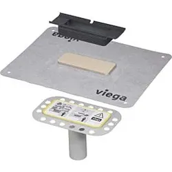 Viega Advantix Cleviva Duschrinnen-Ablauf 797270 DN 50, Ablauf senkrecht