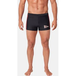 Jan Vanderstorm Badeshorts WAINO Dunkelblau/Schwarz 7XL