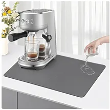luxuskollektion Abtropfmatte 30 x 40 cm Grau