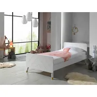 Vipack Einzelbett Billy 90 x 200 cm  weiß