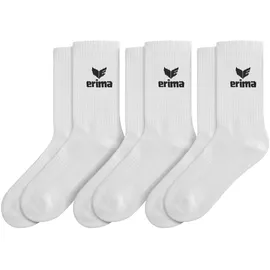 Erima Sportsocken new white, 31-34