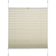 LIEDECO Thermo Plissee 75 x 130 cm beige