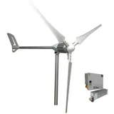 istabreeze Set 2000W 48V oder Lithium Windgenerator weiß inkl. Laderegler und Load Dump (48 Volt Version)