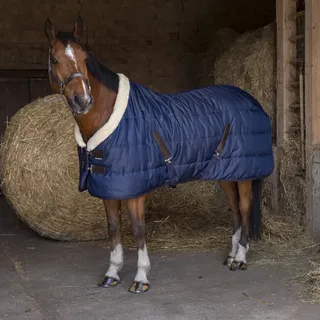Equithème Teddy Stalldecke 200g - marineblau, 155