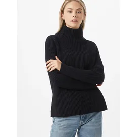 Drykorn Strickpullover mit Stehkragen Blau S