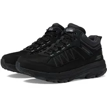 SKECHERS Go Run Trail Altitude 2.0 Cold Creek Waterproof Wanderstiefel, Black Leather/Charcoal Trim, 36 EU