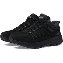 SKECHERS Go Run Trail Altitude 2.0 Cold Creek Waterproof Wanderstiefel, Black Leather/Charcoal Trim, 36 EU