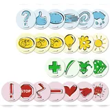 Legamaster Moderationskarte Emoticon 95mm Symbole sortiert 250St