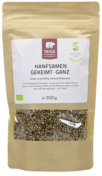 TAIGA Hanfsamen gekeimt bio