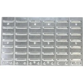 Hünersdorff Sichtbox Metall 63 x 38 cm silber