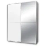 Stella Trading Puls Schwebetürenschrank 170 x 210 x 61 cm weiß
