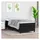 vidaXL Boxspringbettgestell 100 x 200 cm Schwarz