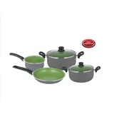 Michelino Lara Topf-Set 4-tlg. grau/grün