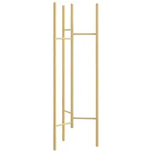 Homcom Garderobenständer Massivholz Kiefer