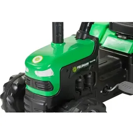 Buddy Toys Trettraktor mit Trolley grün/schwarz (BPT 1013)