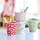 Koziol Nora Cup M Bloomies 0,3 l Pink 3 St.