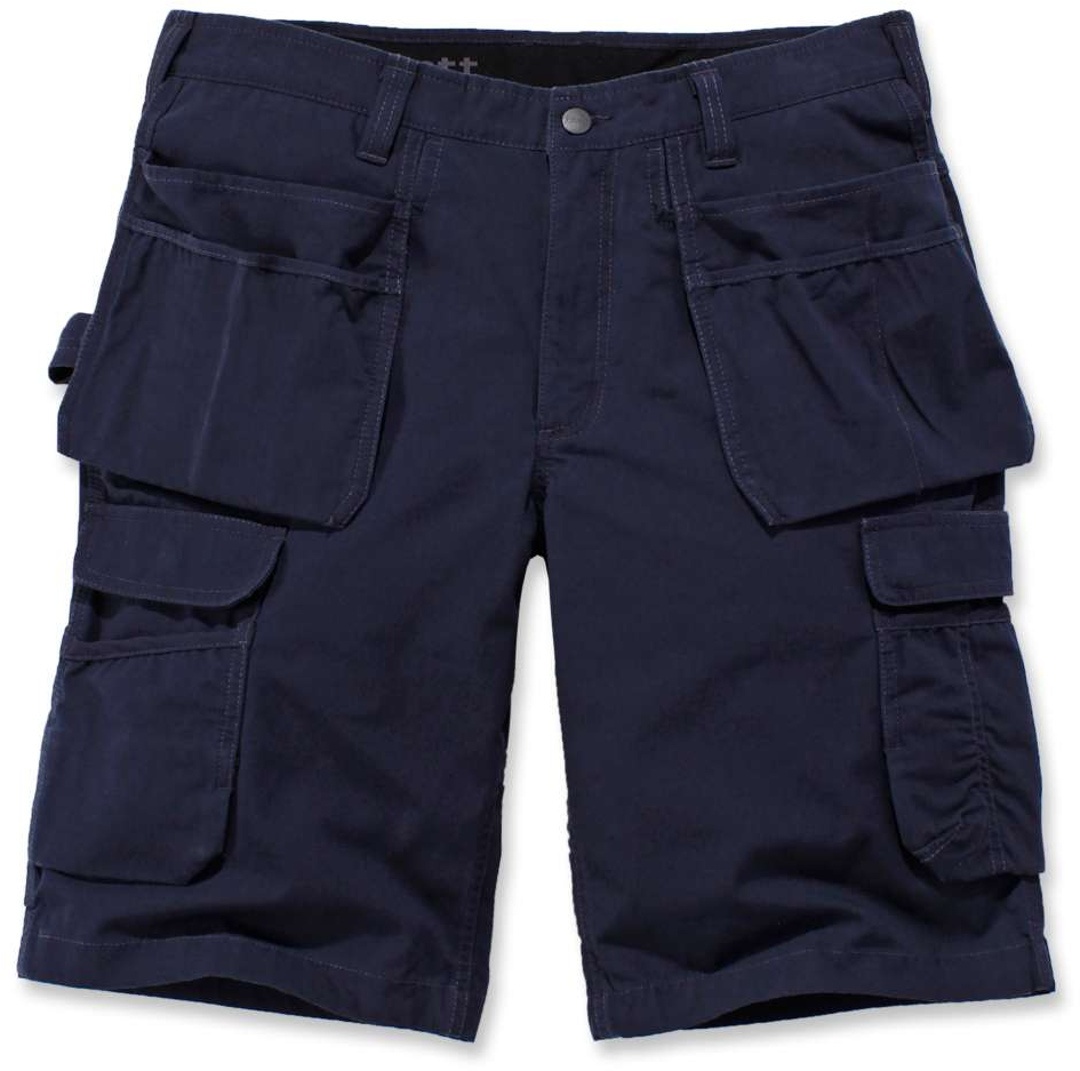 Carhartt Steel Multipocket Shorts, blauw, 40 Voorman