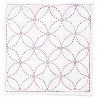 OM System Olympus Thread Sashiko Stickpackung Taschentuch iine Shippou-Tsunagi
