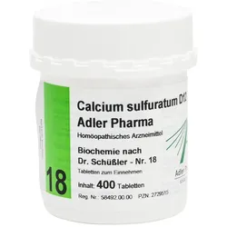 Biochemie Adler 18 Calcium Sulfuratum D12 Adler Ph