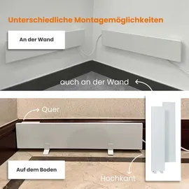 Dalsys Anti-Schimmel-Heizung 60 W Weiß