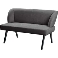 OTTO home Polsterbank Aretha Schwarz 140 x 86 x 68 cm
