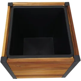 Mendler Pflanzkasten HWC-L23 32 x 34 x 34 cm Braun