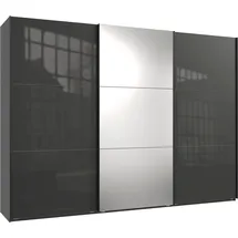 WIMEX Kleiderschrank Indiana 300 x 216 x 65 cm Schwarz