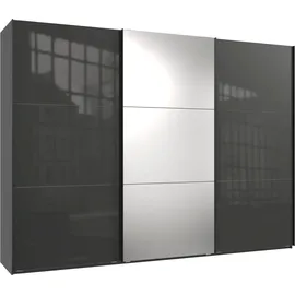 WIMEX Kleiderschrank Indiana 300 x 216 x 65 cm Schwarz