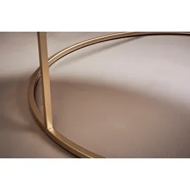 Jahnke SOL Gold Marmor rund 73,4 x 50 cm
