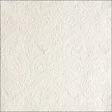 Ambiente Home Ambiente Servietten Lunch / Party 33x33cm Elegance Pearl White geprägt / embossed