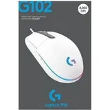 Logitech G102 Lightsync weiß