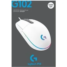 Logitech G102 Lightsync weiß