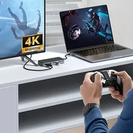 ORICO OM28PR-G2 USB-C-Dockingstation M.2-Laufwerkssteckplatz + 1 x USB-A 3.2 USB-C 2 HDMI